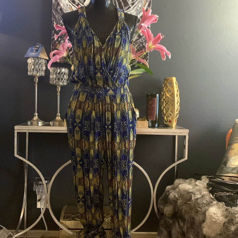 Charlie Jade Harem Style Racerback Jumpsuit - Picture 2 of 7